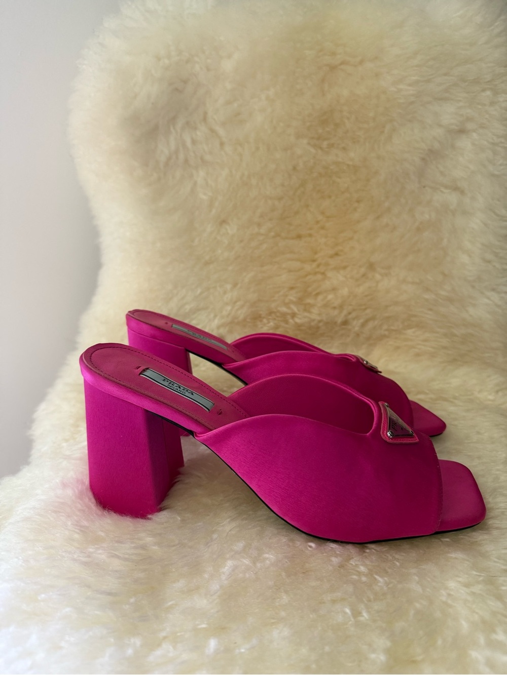Prada Satin Mules - Picture 2 of 4